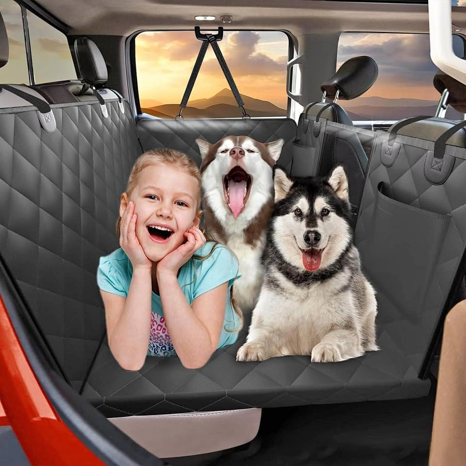 Back Seat Extender for Dogs Truck-Large