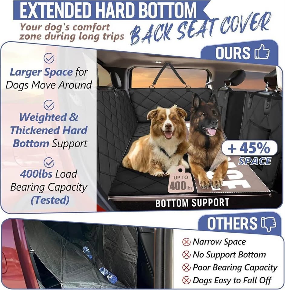 Back Seat Extender for Dogs Truck-Large - photo 2