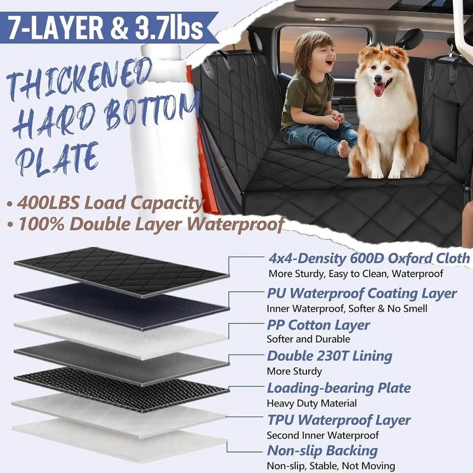 Back Seat Extender for Dogs Truck-Large - photo 4