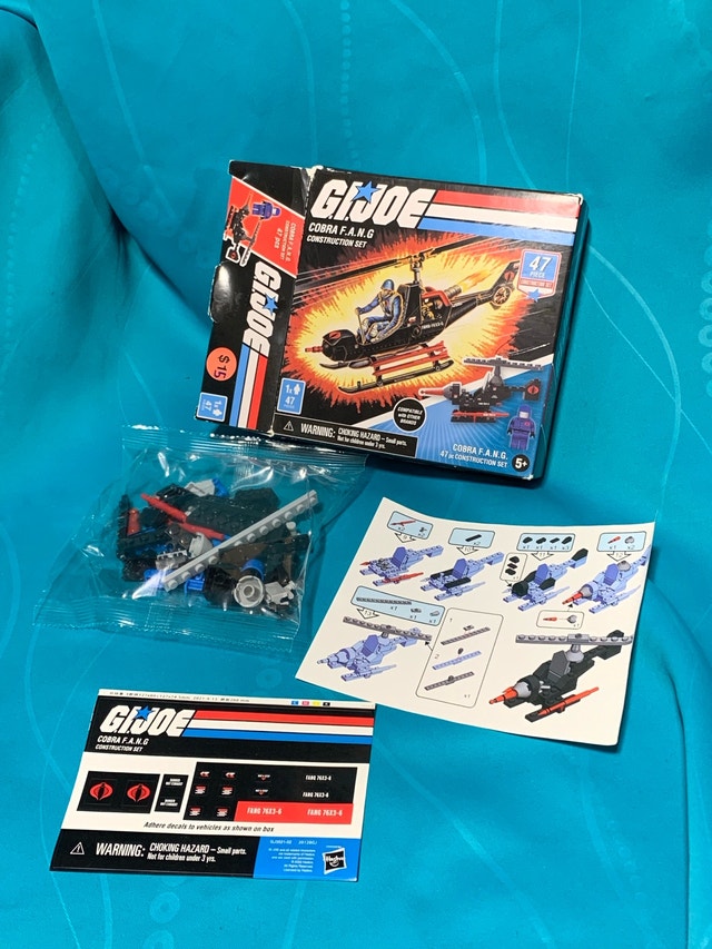 GI Joe Cobra F.A.N.G. 1991 Construction Set
