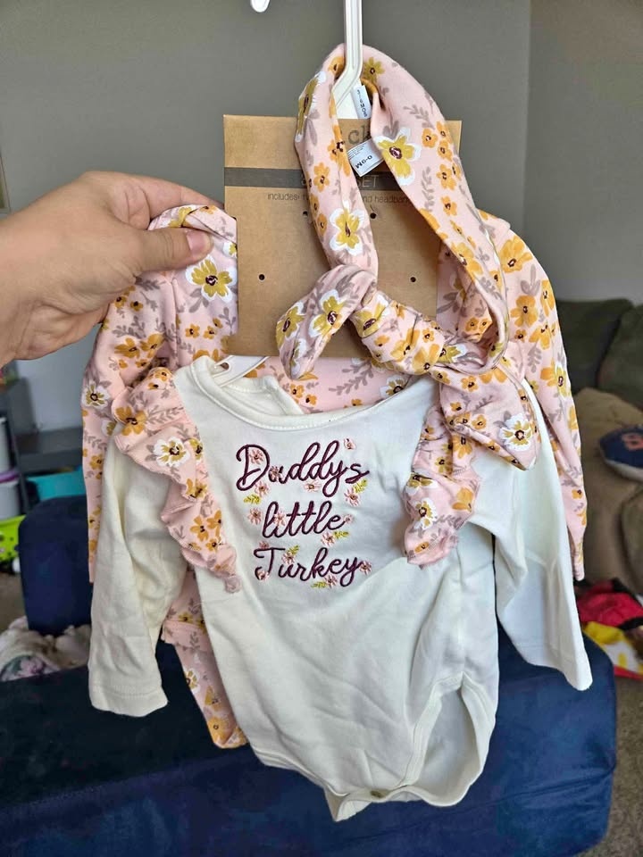 Baby girl 3-6 Month Set