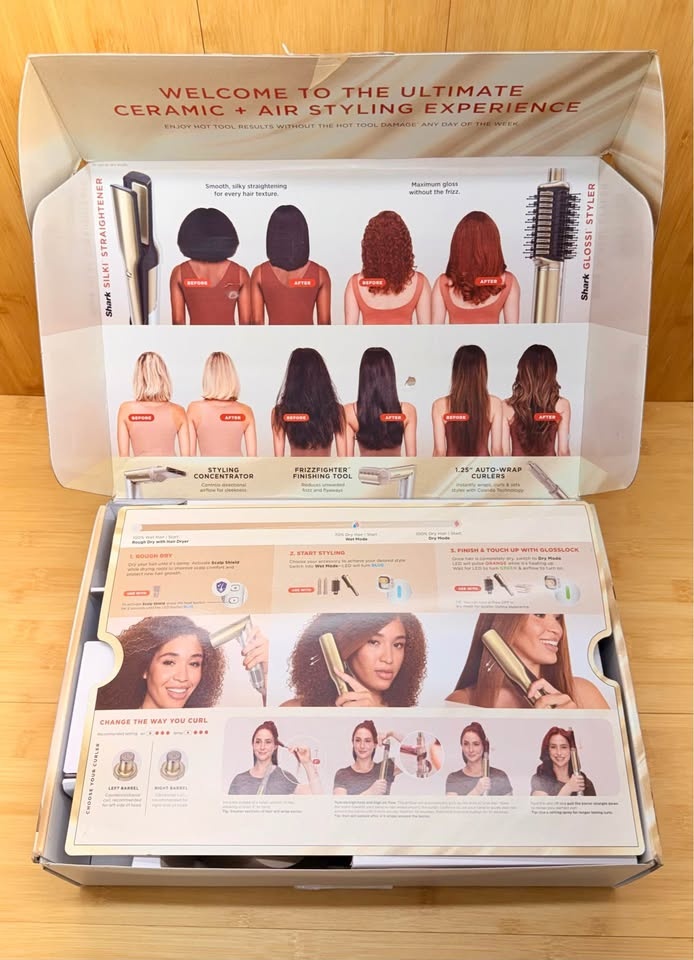 Shark Glam Ceramic Air Styling & Drying System - photo 2
