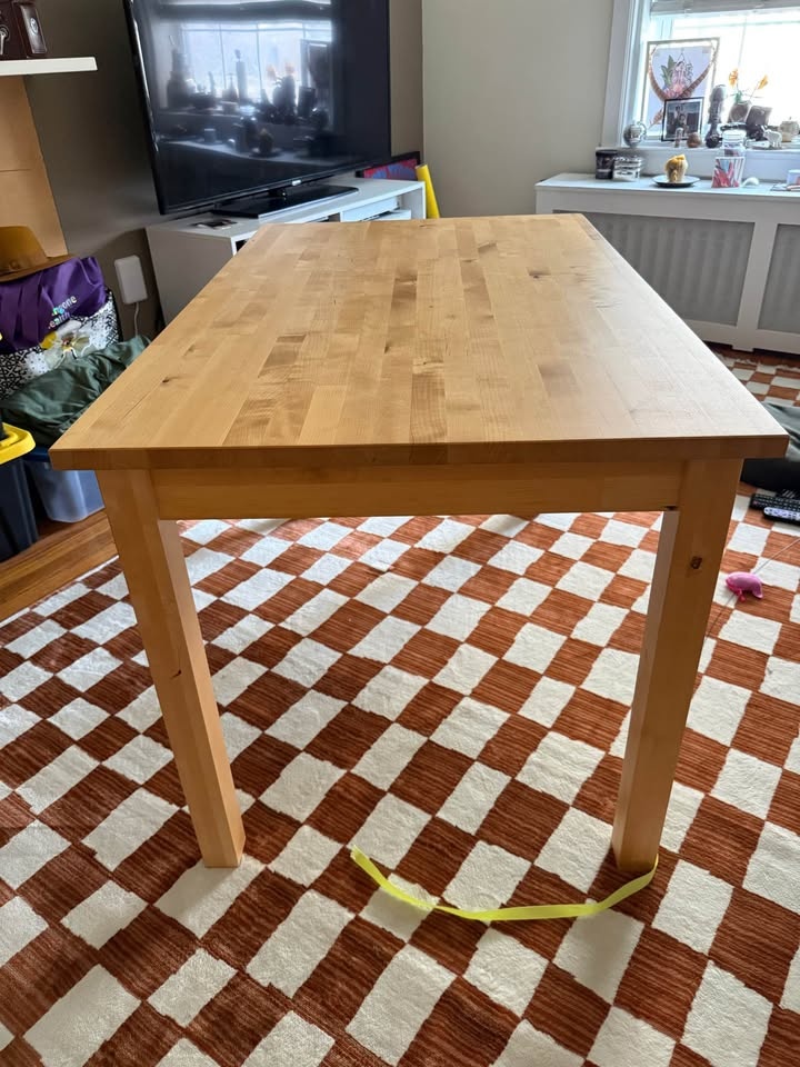 IKEA Bjorkudden Birch Table - photo 2