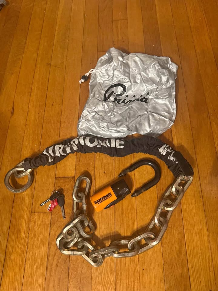 Kryptonite Evolution Series 4 Chain Lock + Keys – $120