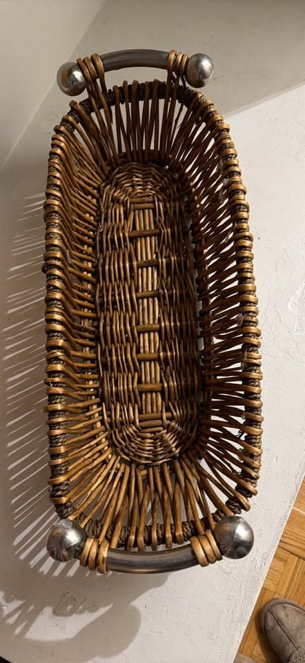 Wooden basket (9” x 22”) - photo 3