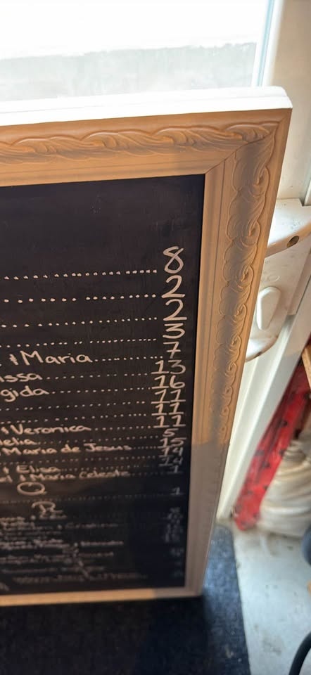 48" x 48" Wooden Wedding Chalkboard Seating Chart Sign - photo 4
