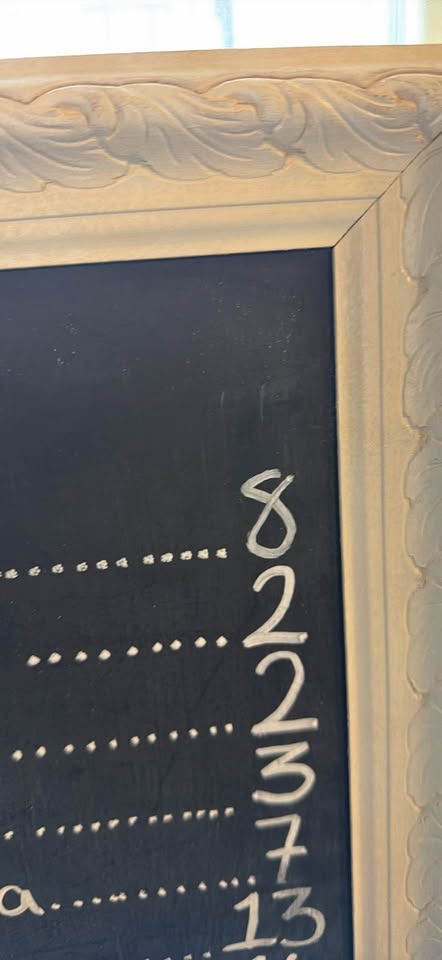48" x 48" Wooden Wedding Chalkboard Seating Chart Sign - photo 5