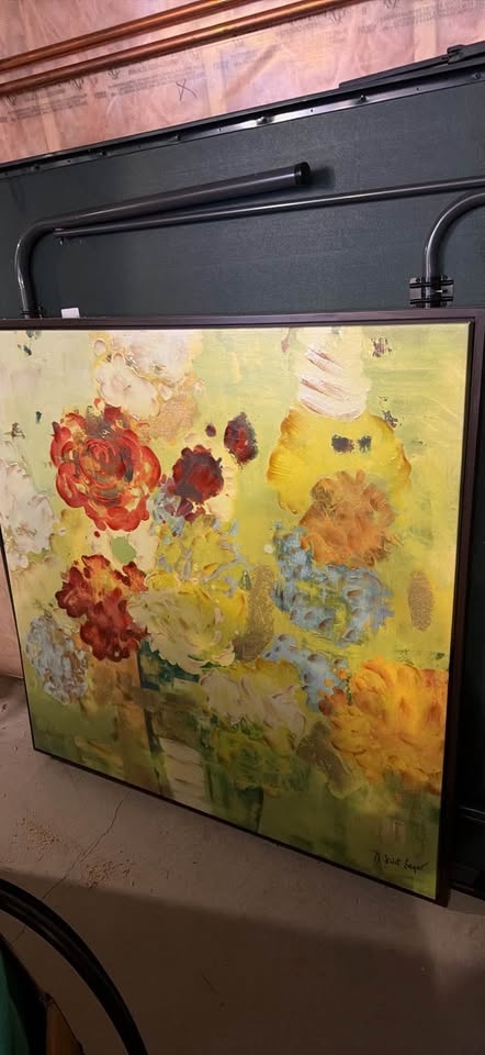 47" x 47" Oil or Acrylic Painting - photo 2