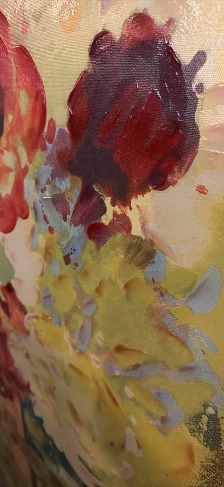 47" x 47" Oil or Acrylic Painting - photo 4