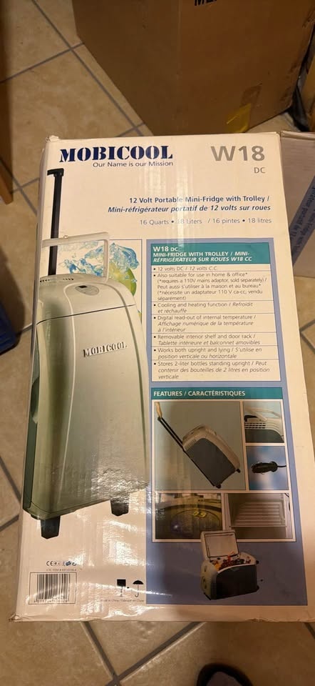 Mobicool W18 DC Portable Mini Fridge - photo 5