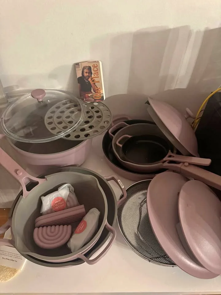 Our Place Cookware Set - Lavender (New/Lightly Used) thumbnail
