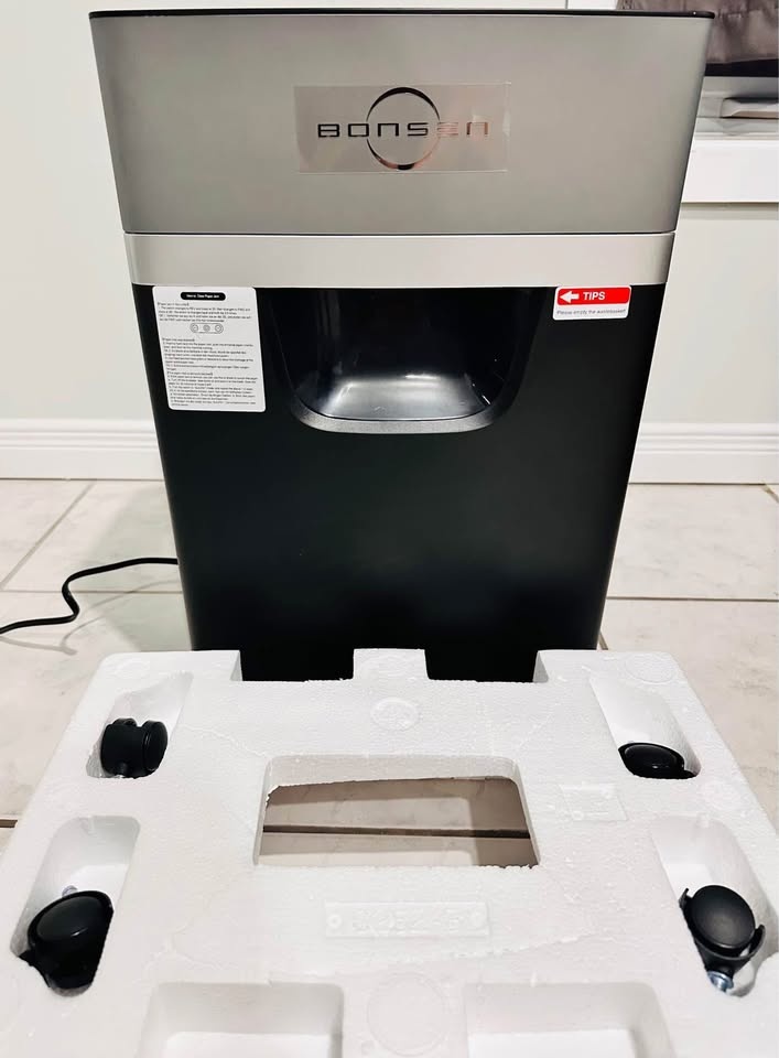 BONSEN Heavy Duty Paper Shredder | 24-Sheet, 9-Gallon, Super Qui - photo 4