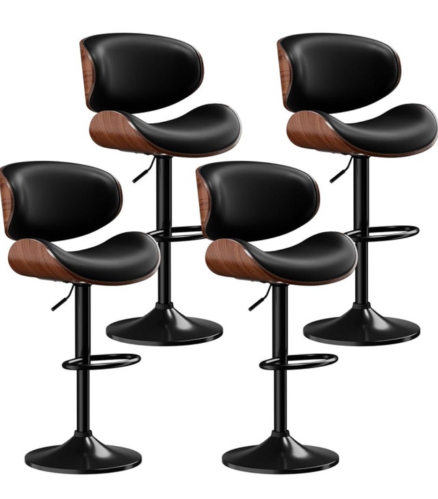 BNIB Modern barstools set of 4