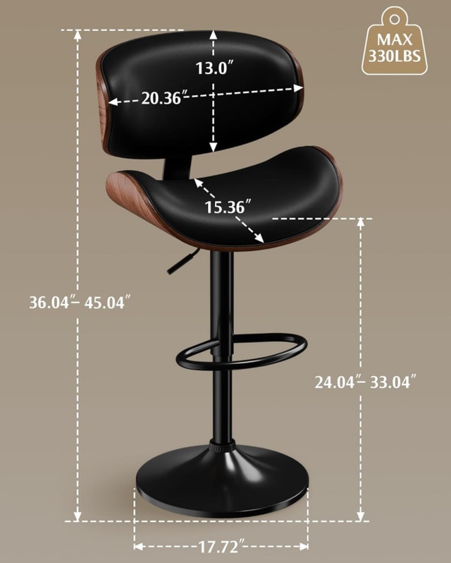 BNIB Modern barstools set of 4 - photo 3
