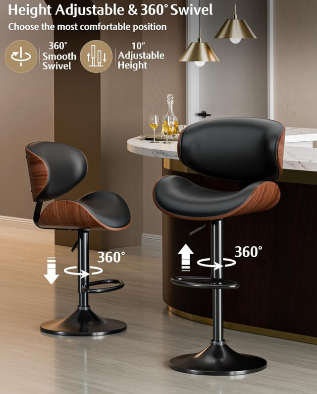 BNIB Modern barstools set of 4 - photo 4