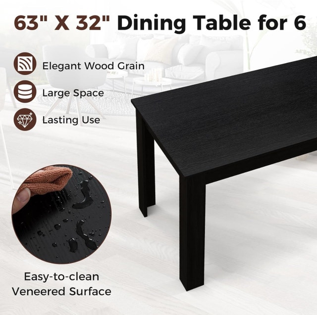Costway Dining Table for 6 - photo 5