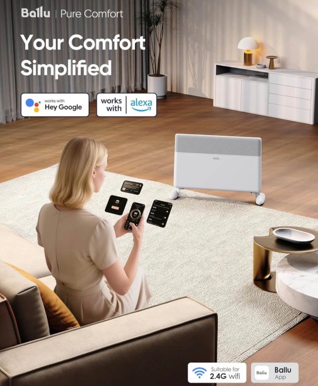 New in box - Ballu Smart Space Heater - photo 3