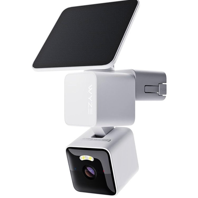 NEW WYZE Solar Cam Pan: Wireless Outdoor Security Camera, 2K HD