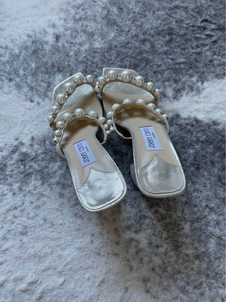 Jimmy Choo Amara Pearl Heels - photo 3