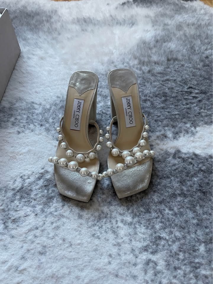 Jimmy Choo Amara Pearl Heels - photo 5