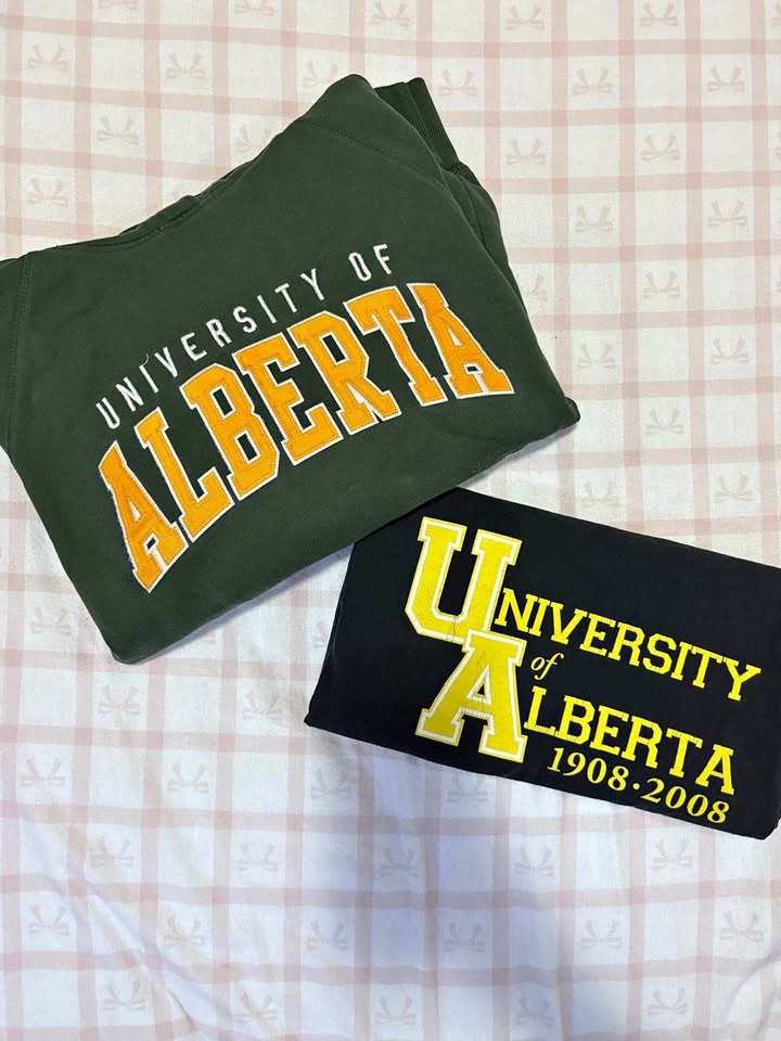 University of Alberta Hoodie and T-Shirt
