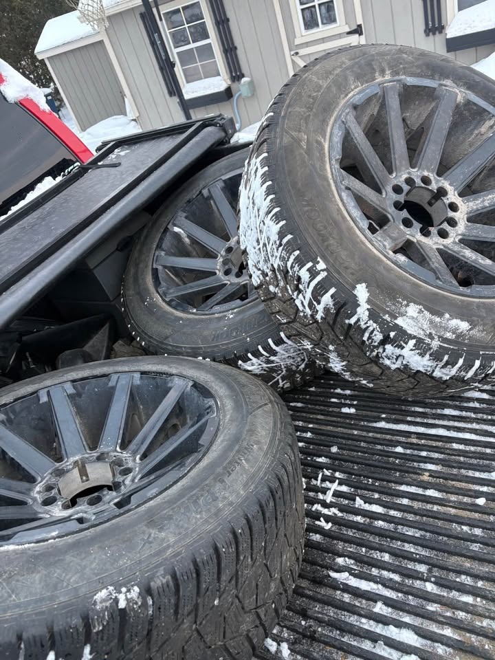 20” Fuel Wheels w/ Winter Tires – 5×139.7 / 5×114.3 - photo 4