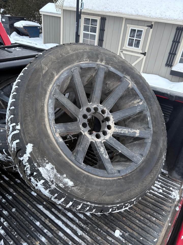 20” Fuel Wheels w/ Winter Tires – 5×139.7 / 5×114.3 - photo 5