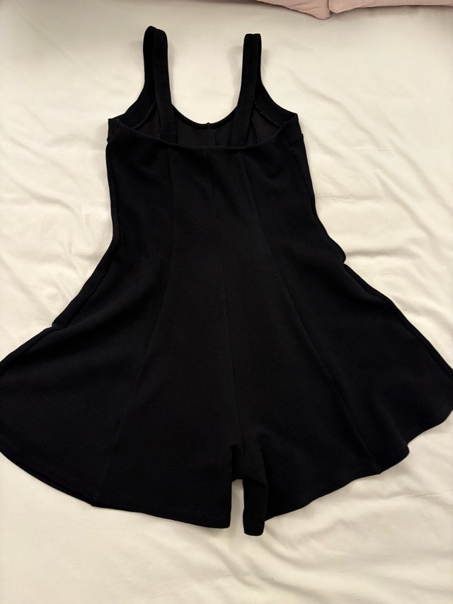 Stretchy Black Romper/Playsuit for Women - Large - photo 2