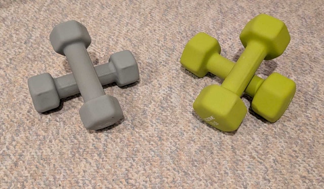 Dumbbell Set - 3lbs & 5lbs Pairs