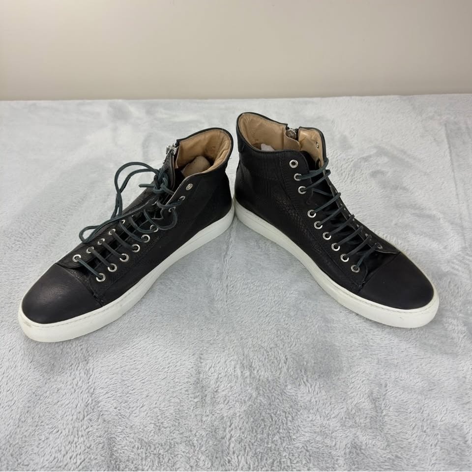 Wings and Horns Classic Hi Top Leather Sneakers - Men's 45 EU - photo 5