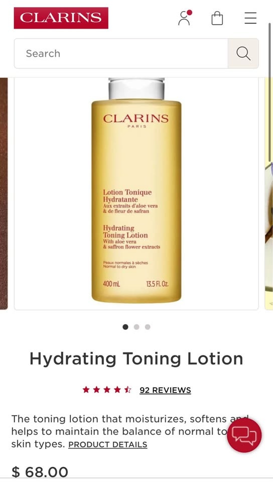 Clarins Hydrating Toning Lotion (400ml) - photo 2