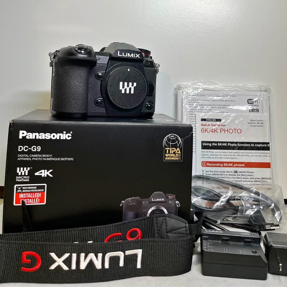 Panasonic Lumix G9 Mirrorless Camera Body - Low Shutter