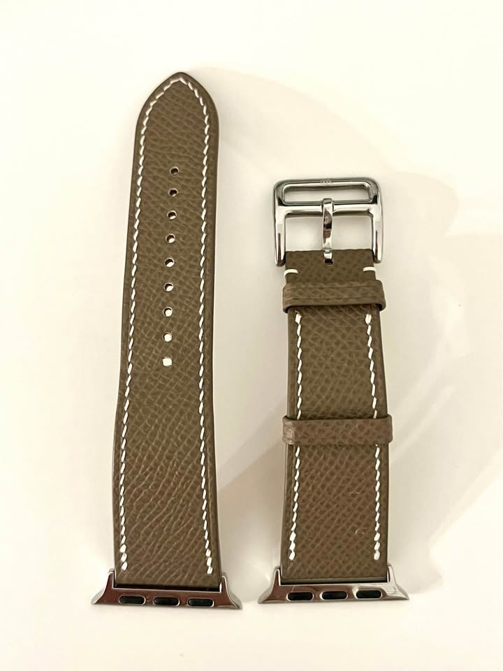 Handmade Epsom Leather Apple Watch Strap - photo 4