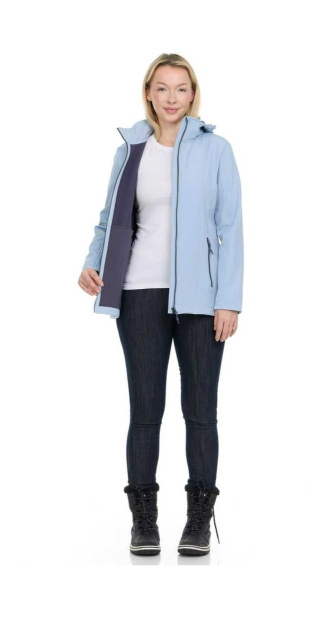 Swiss Tec-One Women's Plus Hooded Softshell Jacket S - photo 2