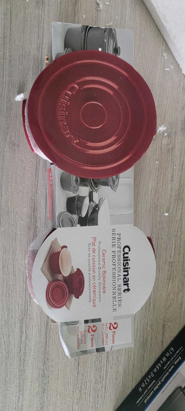 Cuisinart Chef's Ceramic Bakeware Set Of 2 Covered Cocott - photo 5