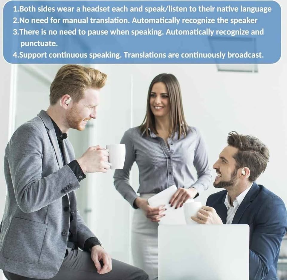 Language Translator Earbuds - 138 Languages - photo 4