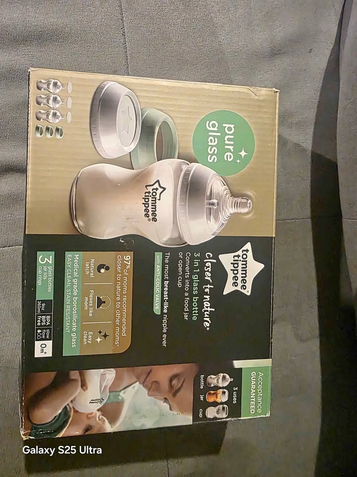 Tommee Tippee Pure Glass Bottles