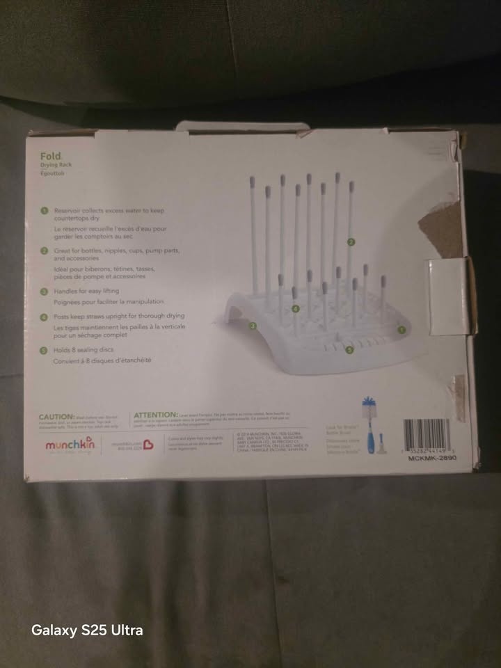 Baby Bottle Drying Rack | Munchkin drying rack - photo 2