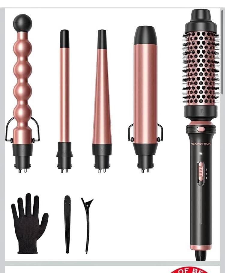 Wavytalk 5 in 1 Curling Iron Set