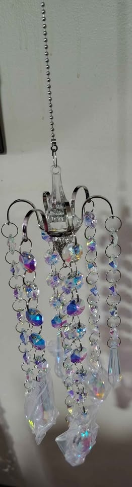 NEW Crystal Chandelier Suncatcher Wind Chime - photo 3