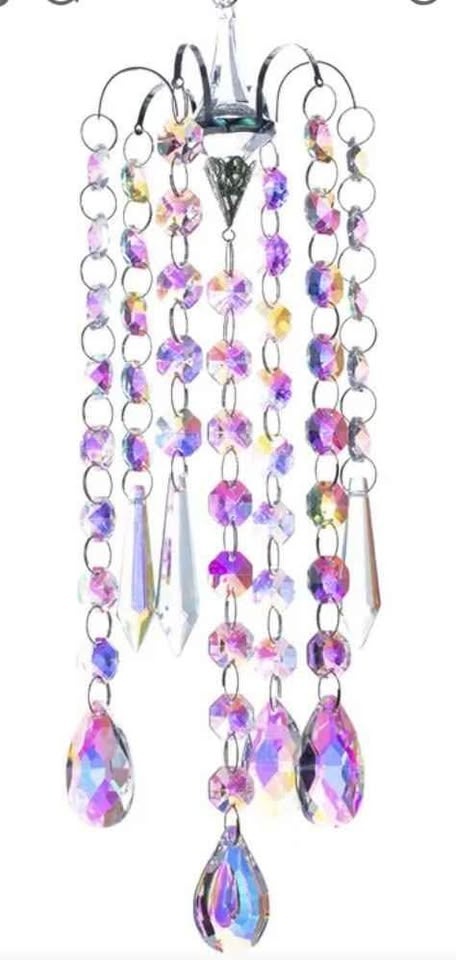 NEW Crystal Chandelier Suncatcher Wind Chime - photo 5