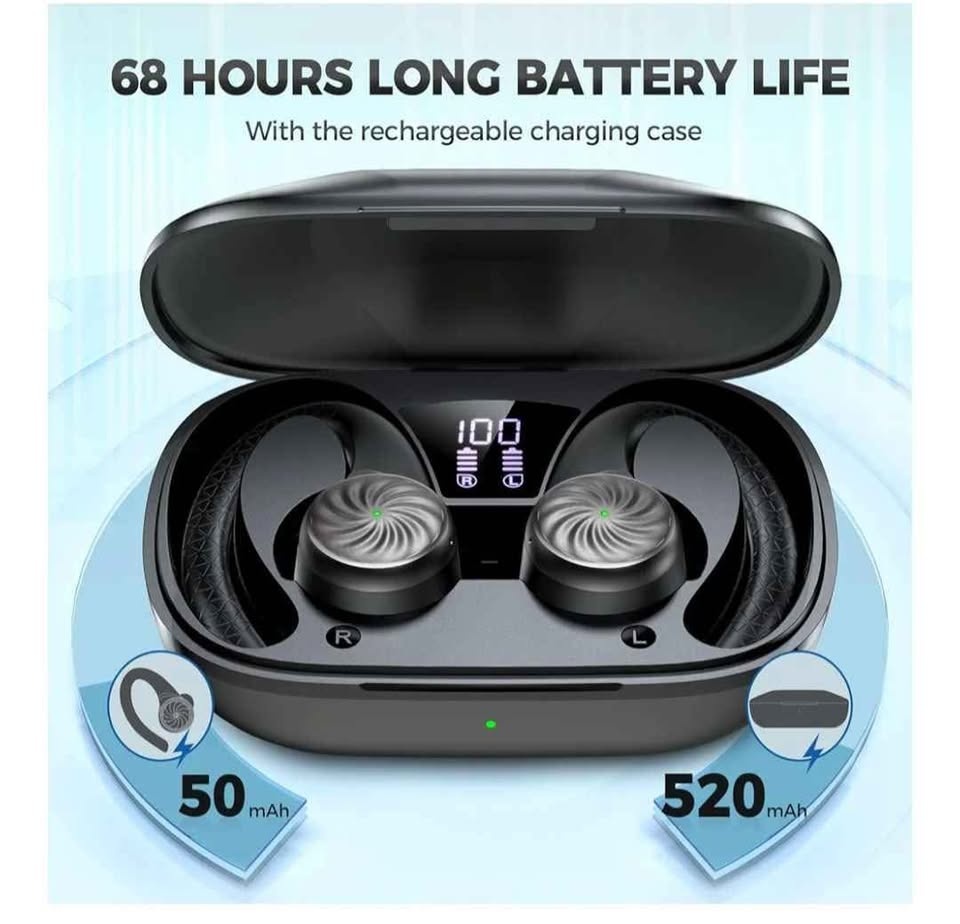 NEW Brown Wireless Earbuds Bluetooth 5.3 - photo 2