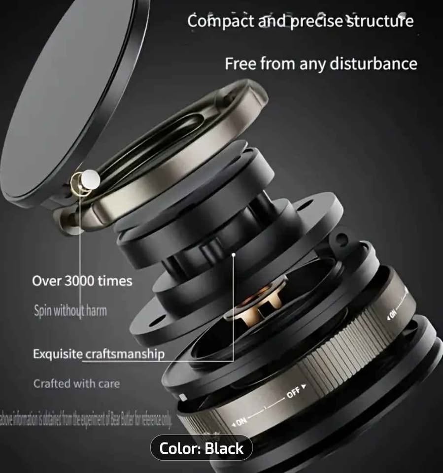 NEW Magnetic Phone Holder - Aluminum Alloy, 360° Rotating - photo 4