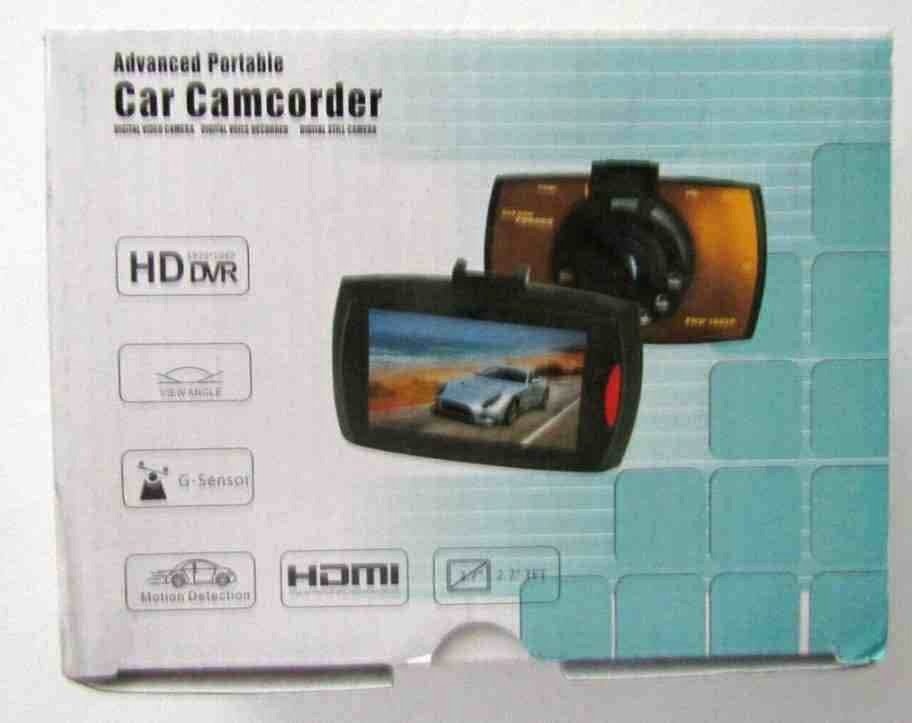 NEW ADVANCED PORTABLE CAR CAMCORDER HD DVR 1080