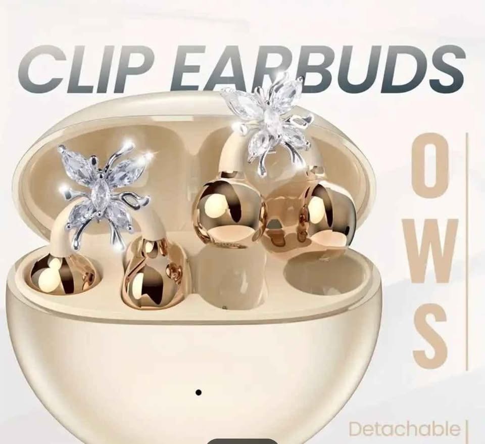 NEW SENYANG Wireless Earphones w/ Butterfly Clips - Stocking Stu - photo 3