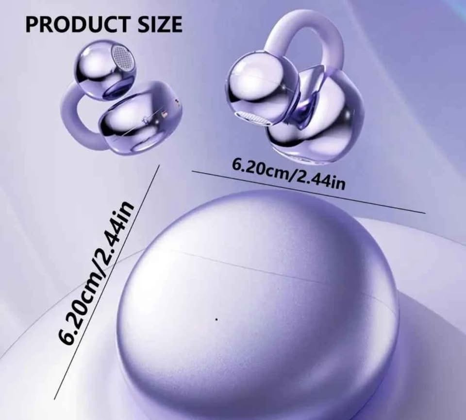 NEW SENYANG Wireless Earphones w/ Butterfly Clips - Stocking Stu - photo 4