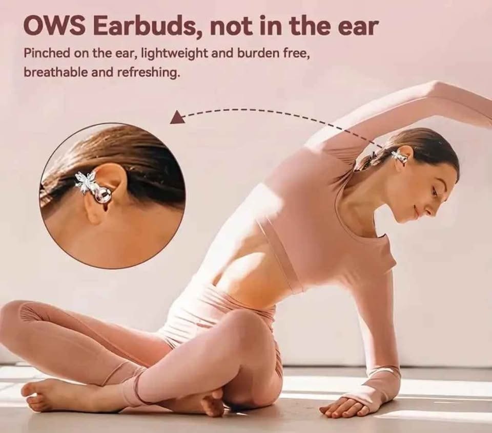 NEW SENYANG Wireless Earphones w/ Butterfly Clips - Stocking Stu - photo 5