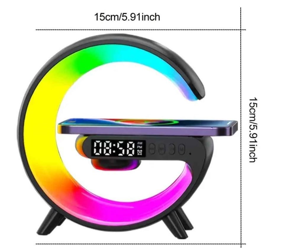 Multi-functional Wireless Speaker Desk Lamp w/ Wireless Charging - photo 2