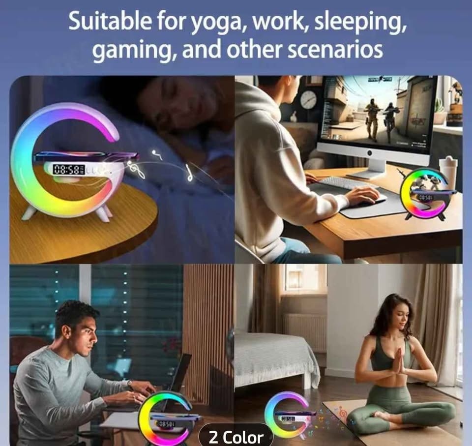Multi-functional Wireless Speaker Desk Lamp w/ Wireless Charging - photo 4