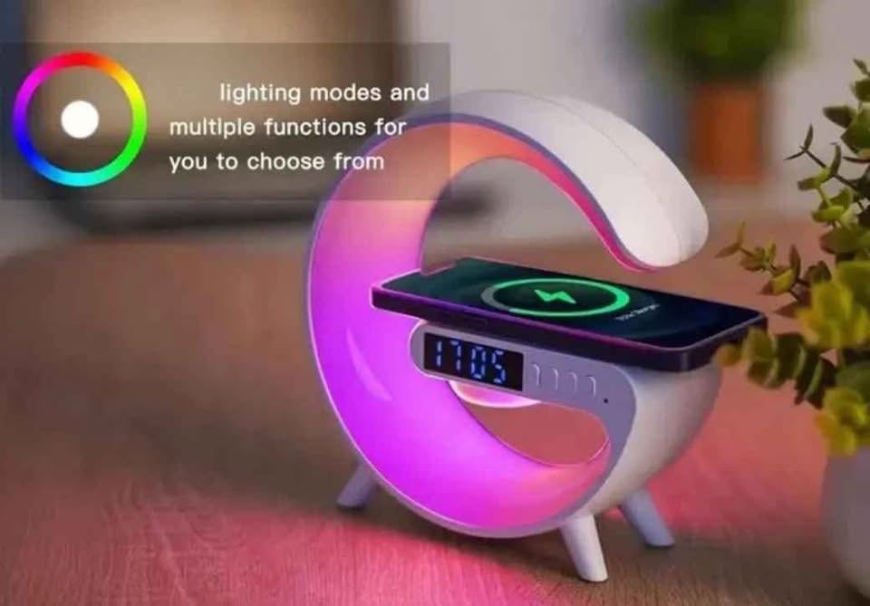 Multi-functional Wireless Speaker Desk Lamp w/ Wireless Charging - photo 5